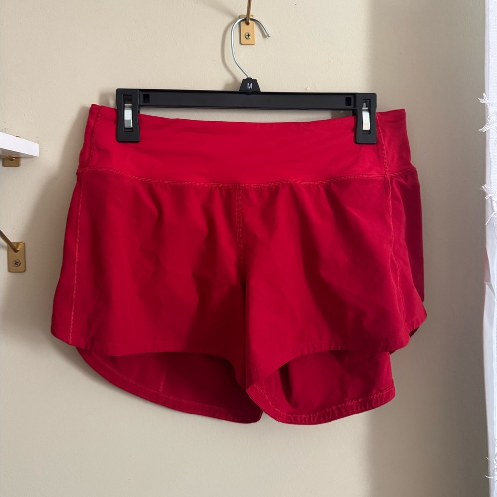 Lululemon Speed-up Mid Rise Lined Short ‘4
